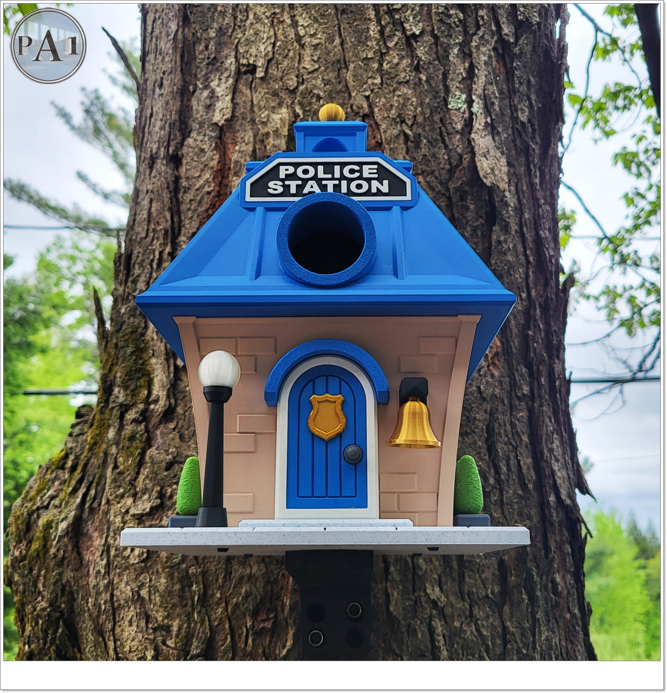 Police station bird house