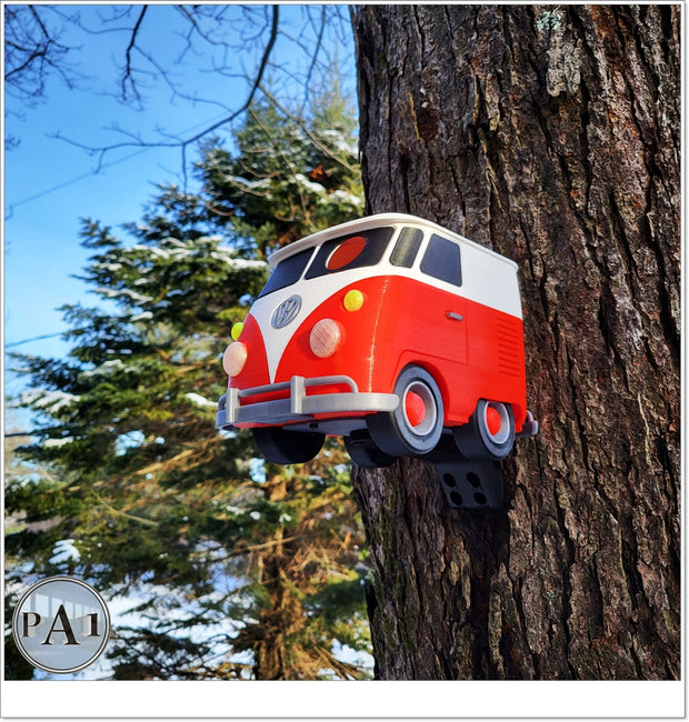 vw short bus bird house
