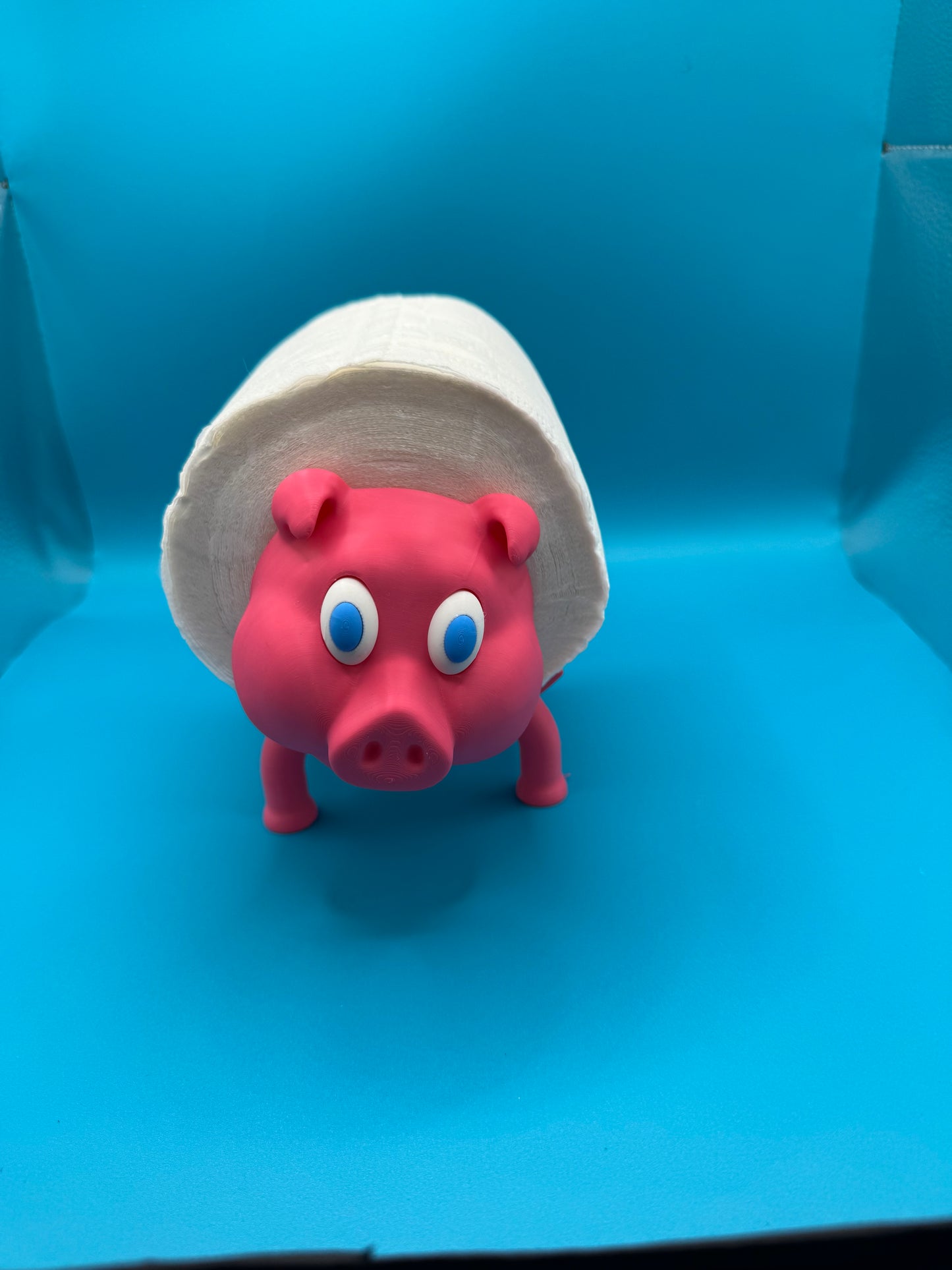 pig toilet roll holder