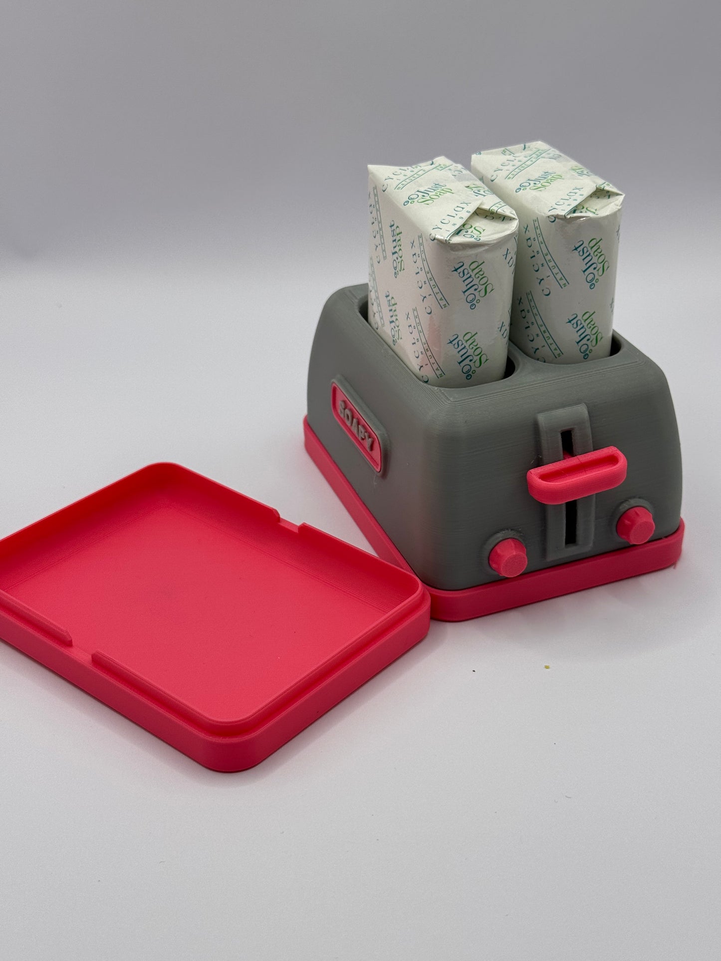 toaster soap dish