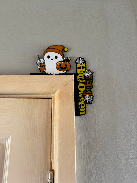 Halloween door corners