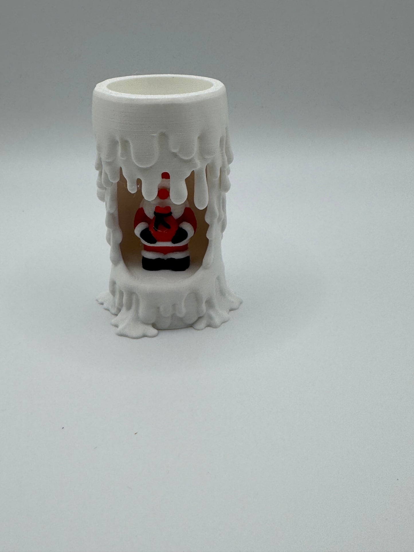 penquin light up candle