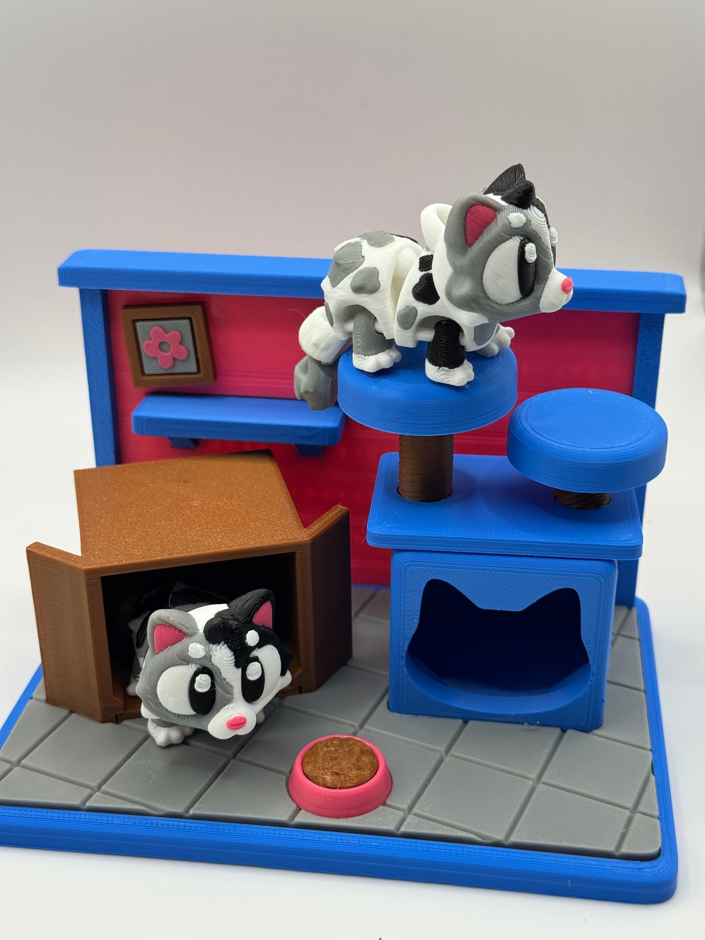 Pocket pets cat play area