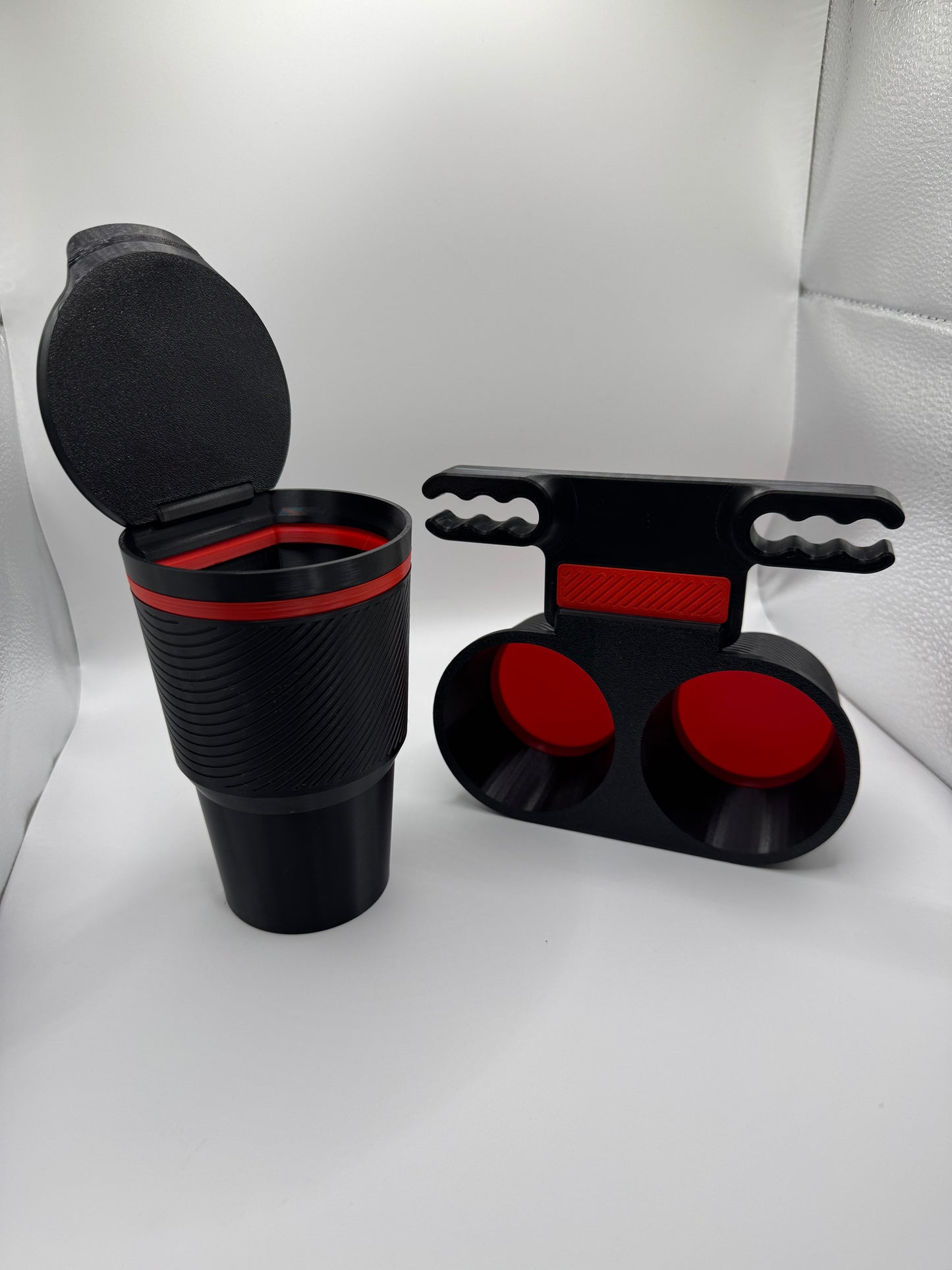Cup and bin