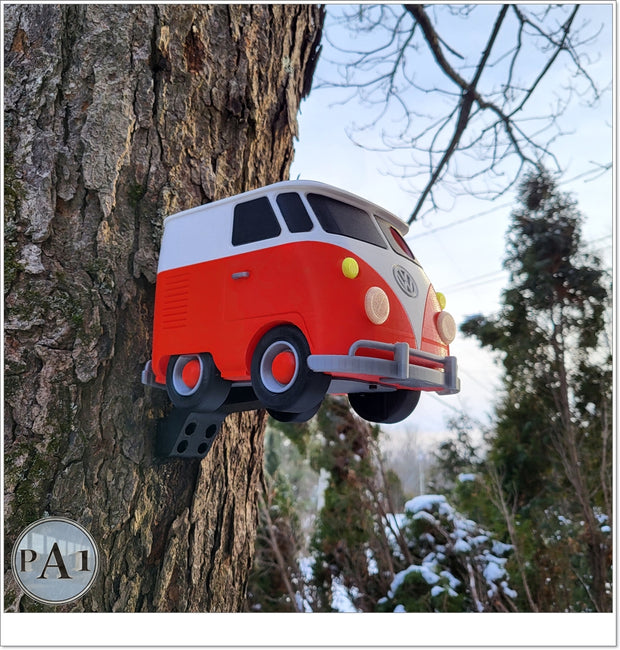 vw short bus bird house